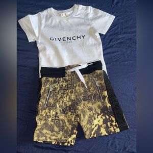 Givenchy 2 piece short set